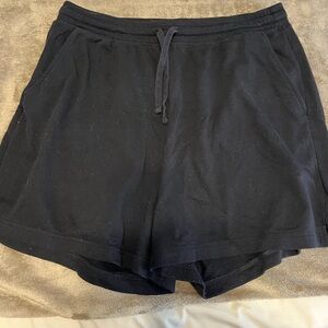 High waisted vintage lounge shorts